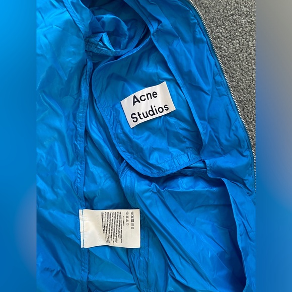 Acne Studios Blue Light Nylon Shell Jacket - Picture 4 of 11